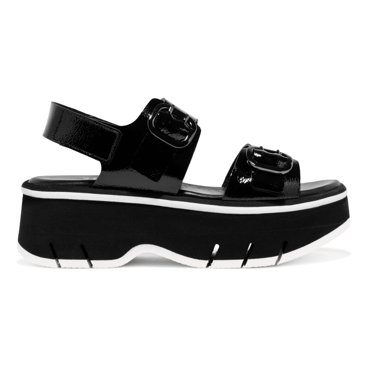 Homers Women's Lucia Reverse Vernice Black Patent Leather - 9031216 - Tip Top Shoes of New York
