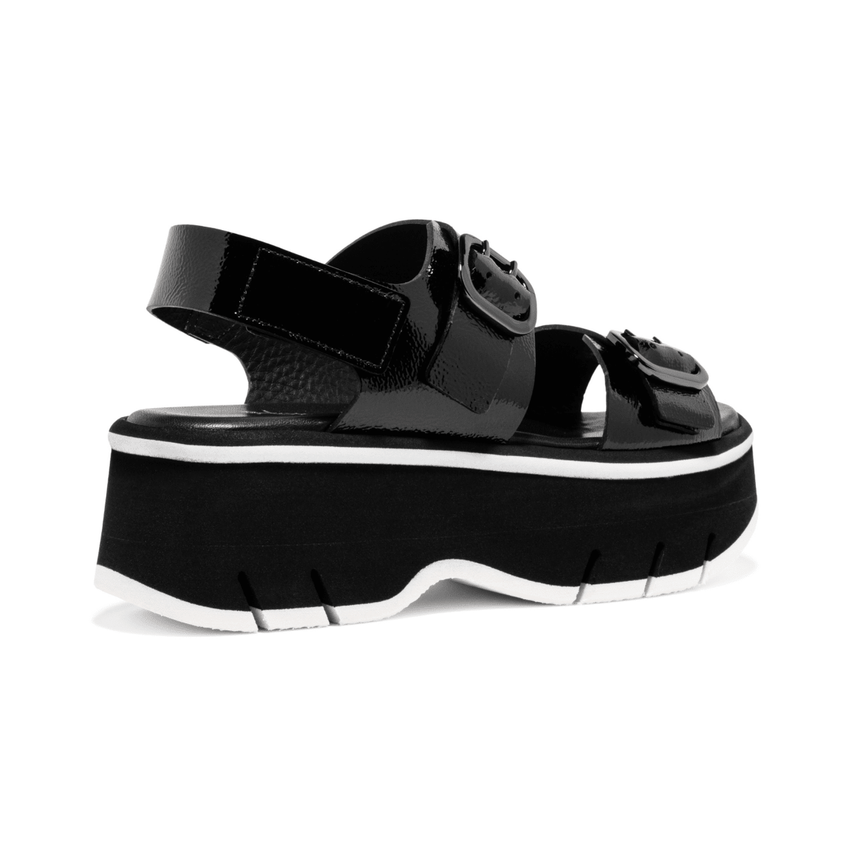 Homers Women's Lucia Reverse Vernice Black Patent Leather - 9031216 - Tip Top Shoes of New York
