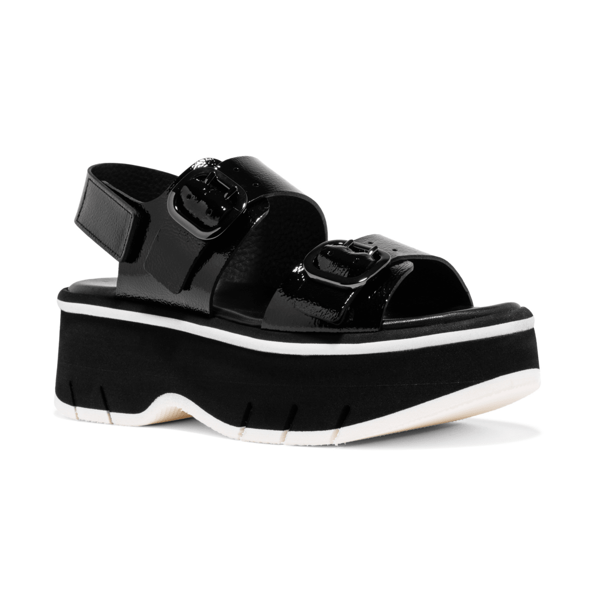 Homers Women's Lucia Reverse Vernice Black Patent Leather - 9031216 - Tip Top Shoes of New York
