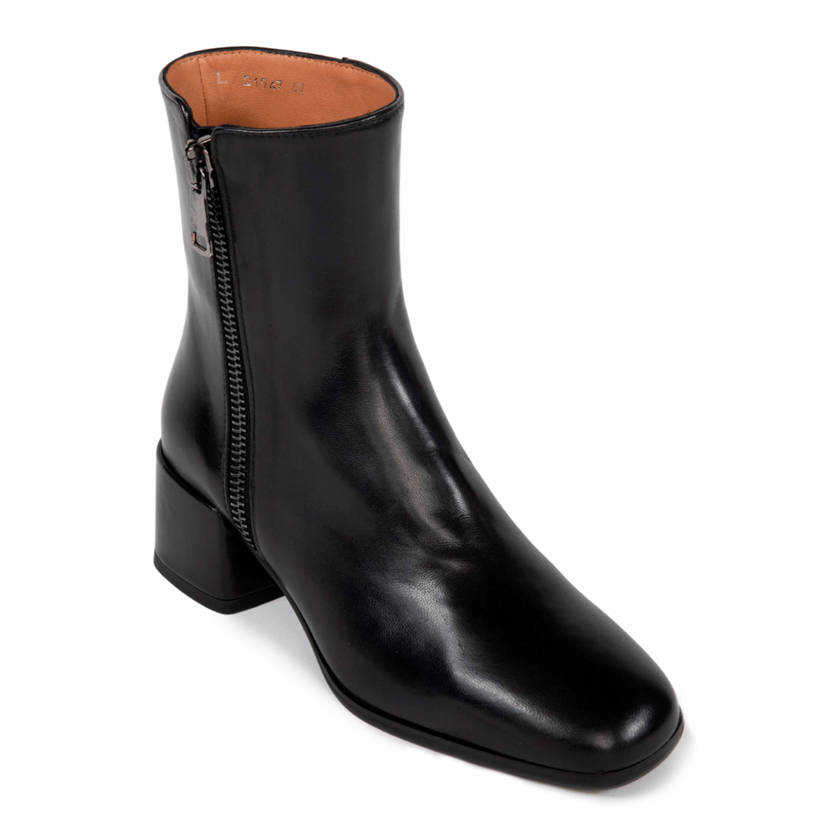 Homers Women's Niki Supreme Black Leather - 9025811 - Tip Top Shoes of New York