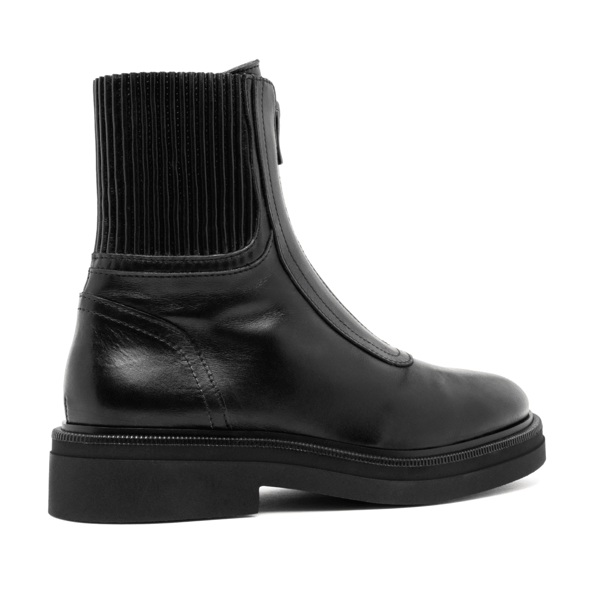 Homers Women's Siena Foulard Black Leather - 9035003 - Tip Top Shoes of New York