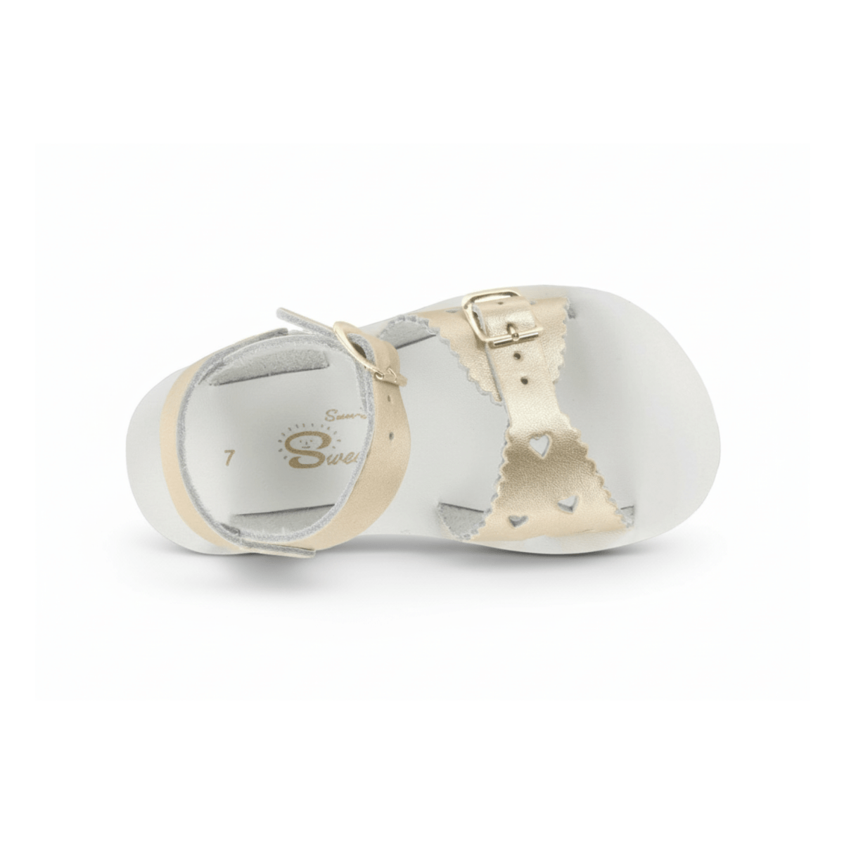 Hoy Shoe Co. Toddlers' Salt Water Sun - San Sweetheart Gold - 406538702018 - Tip Top Shoes of New York