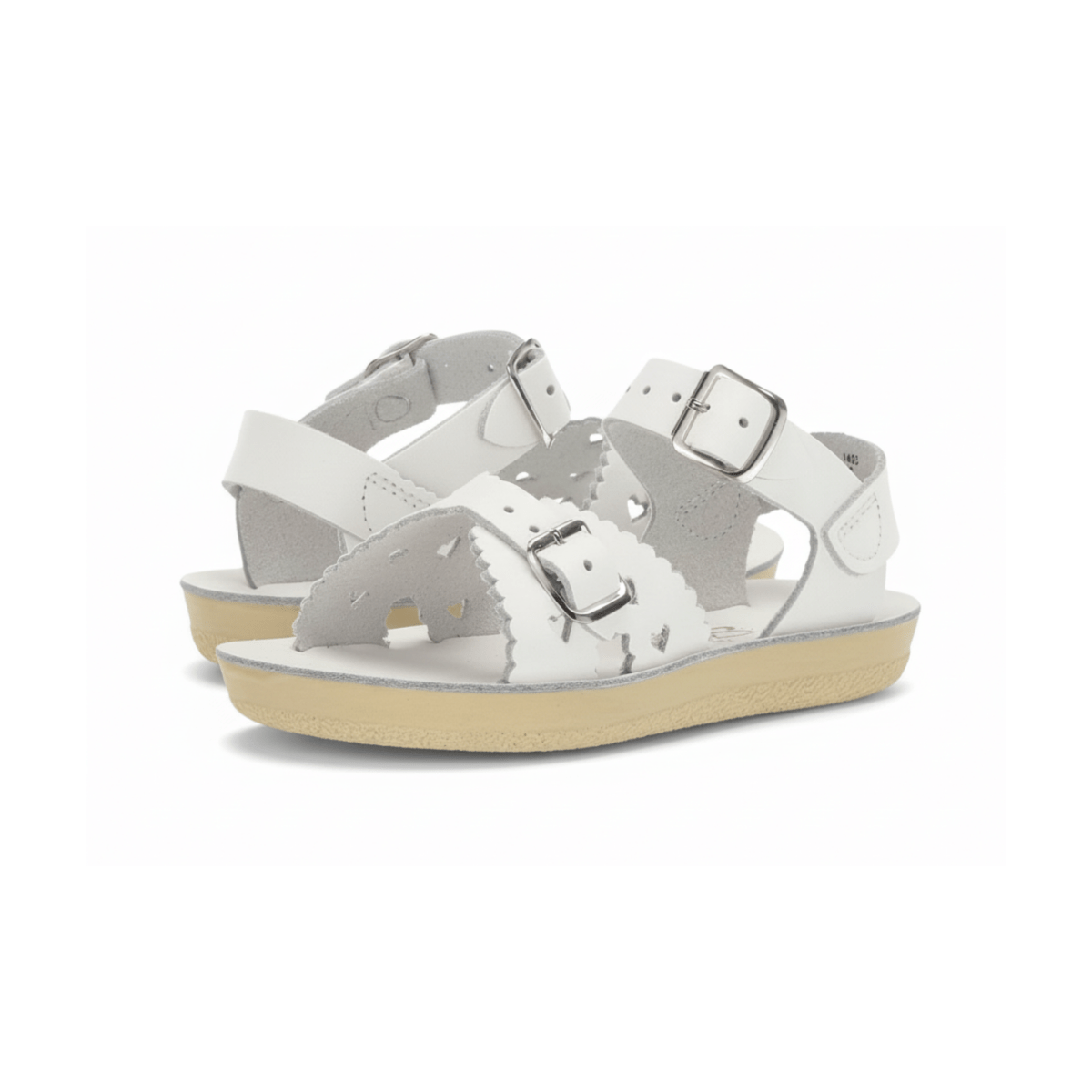 Hoy Shoe Co. Toddlers' Salt Water Sun - San Sweetheart White - 407080202018 - Tip Top Shoes of New York