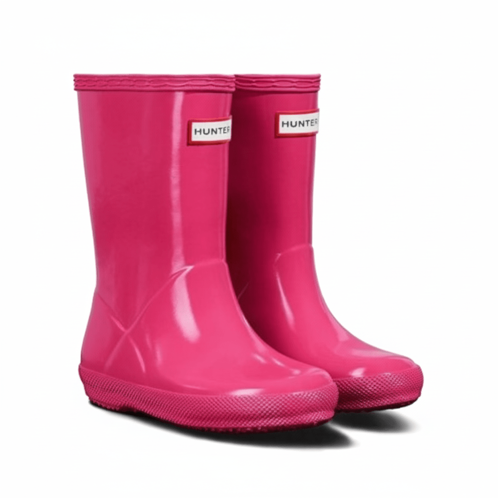 Hunter Kids' First Gloss Rain Boots Bright Pink - 778428 - Tip Top Shoes of New York