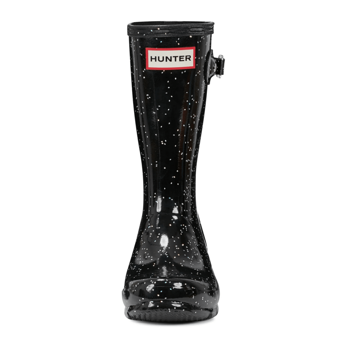Hunter Kids Original Giant Glitter Rain Boots Black Waterproof - 1116659 - Tip Top Shoes of New York