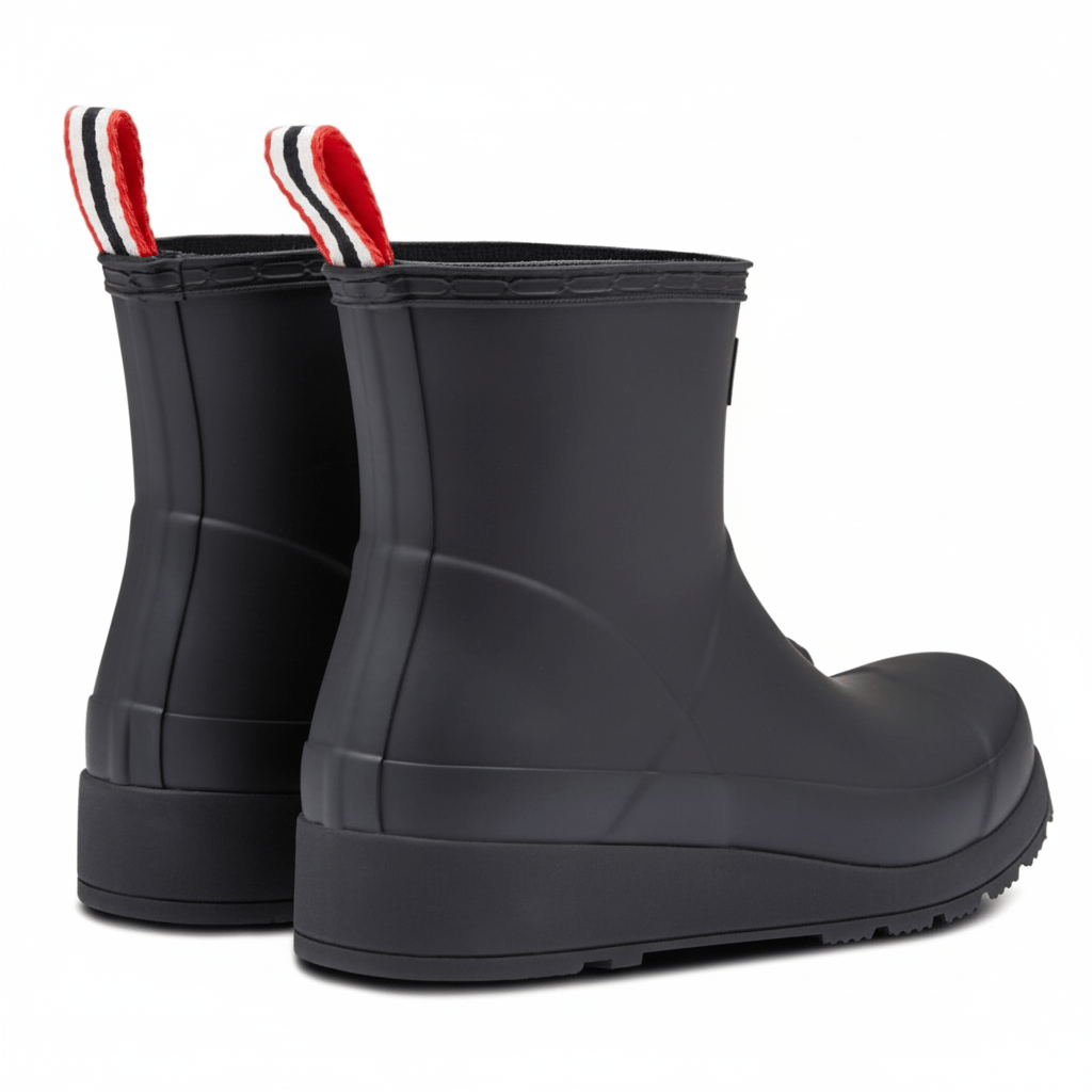 Hunter Women's Original Play Short Rain Boots Black - 864758 - Tip Top Shoes of New York