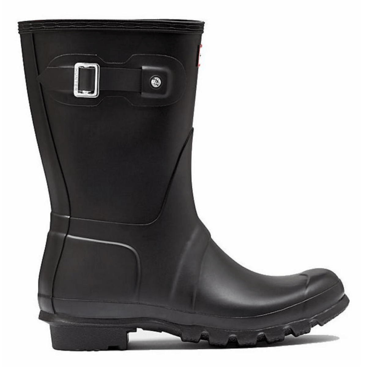 Hunter Women's Original Short Rain Boots Black - 405108303013 - Tip Top Shoes of New York