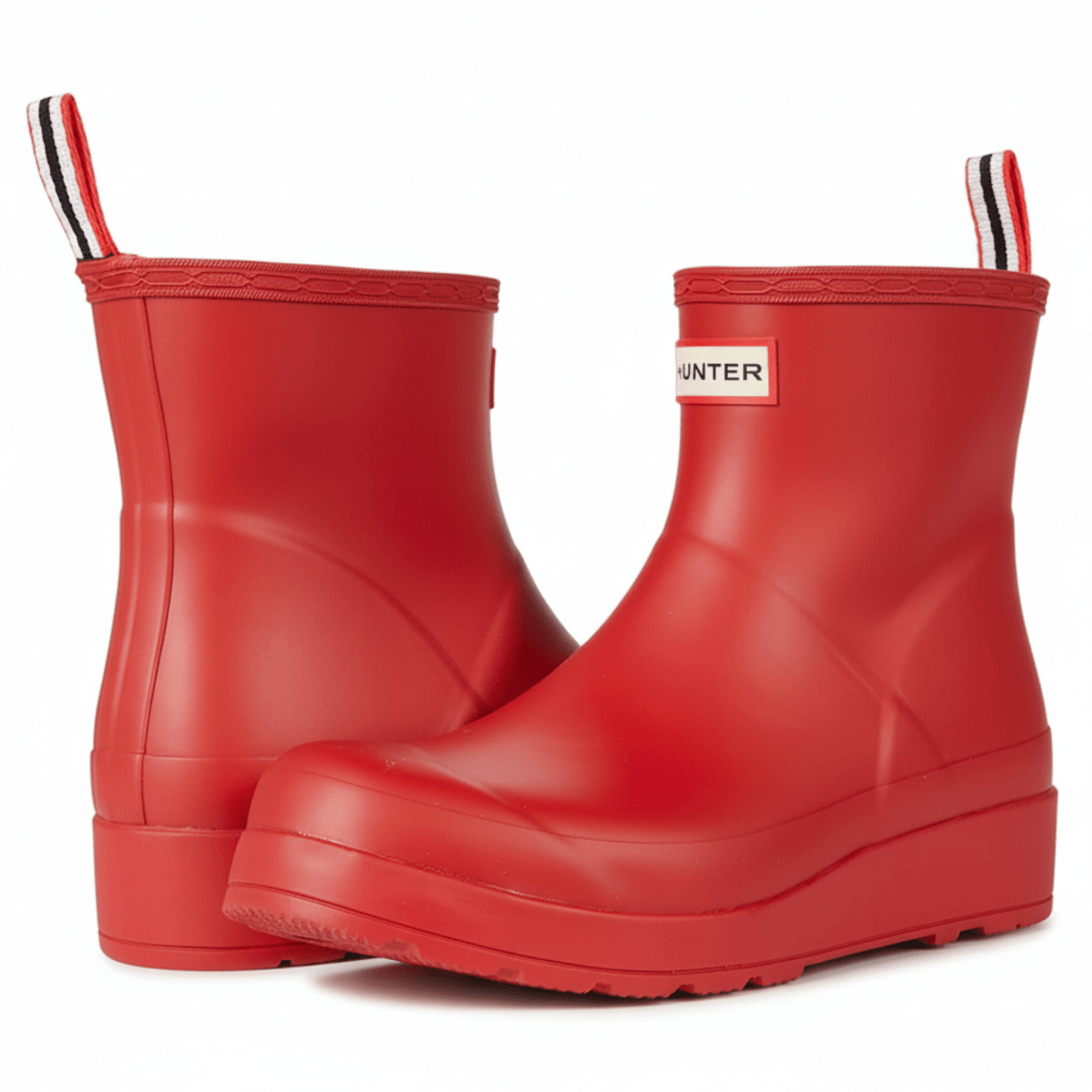 Hunter Women's Play Boot Short Red - 9012477 - Tip Top Shoes of New York