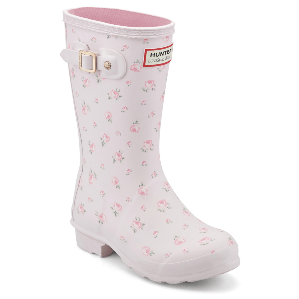 Hunter x LoveShackFancy Girls Original Short Rain Boot Blooming Heirloom Ditsy - 1116608 - Tip Top Shoes of New York