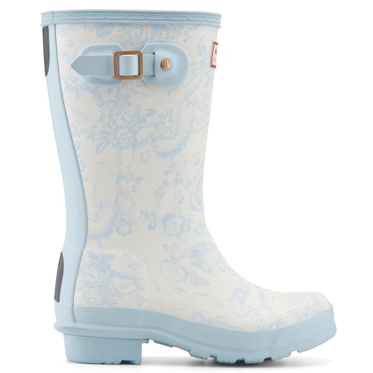Hunter x LoveShackFancy Girls Original Short Rain Boot Toscana Toile - 1116614 - Tip Top Shoes of New York
