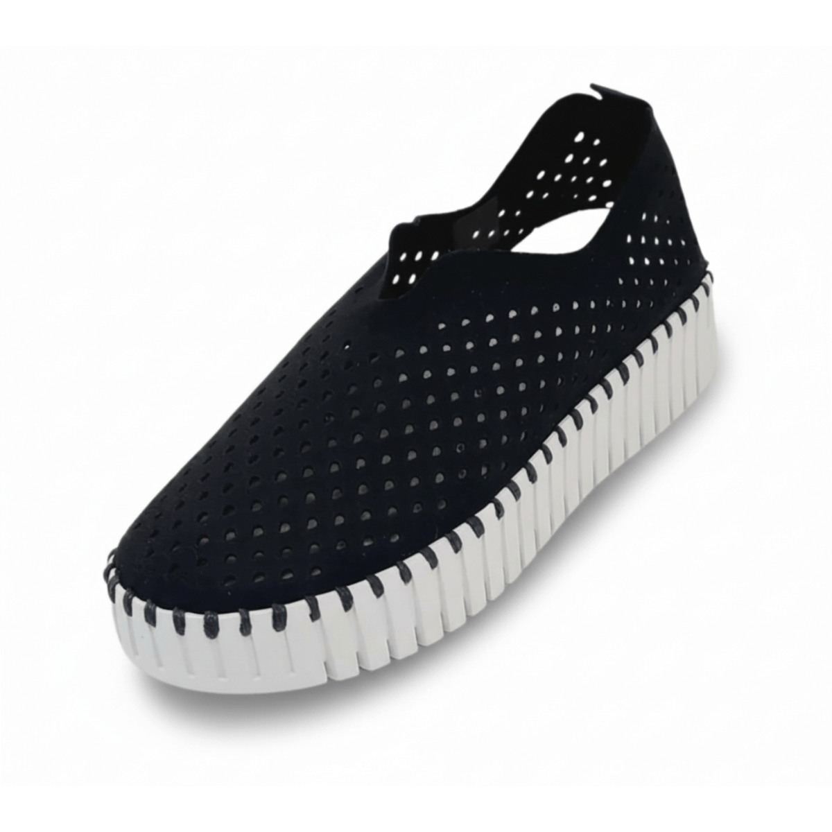 Ilse Jacobsen Women's Tulip Platform Black - 9008492 - Tip Top Shoes of New York