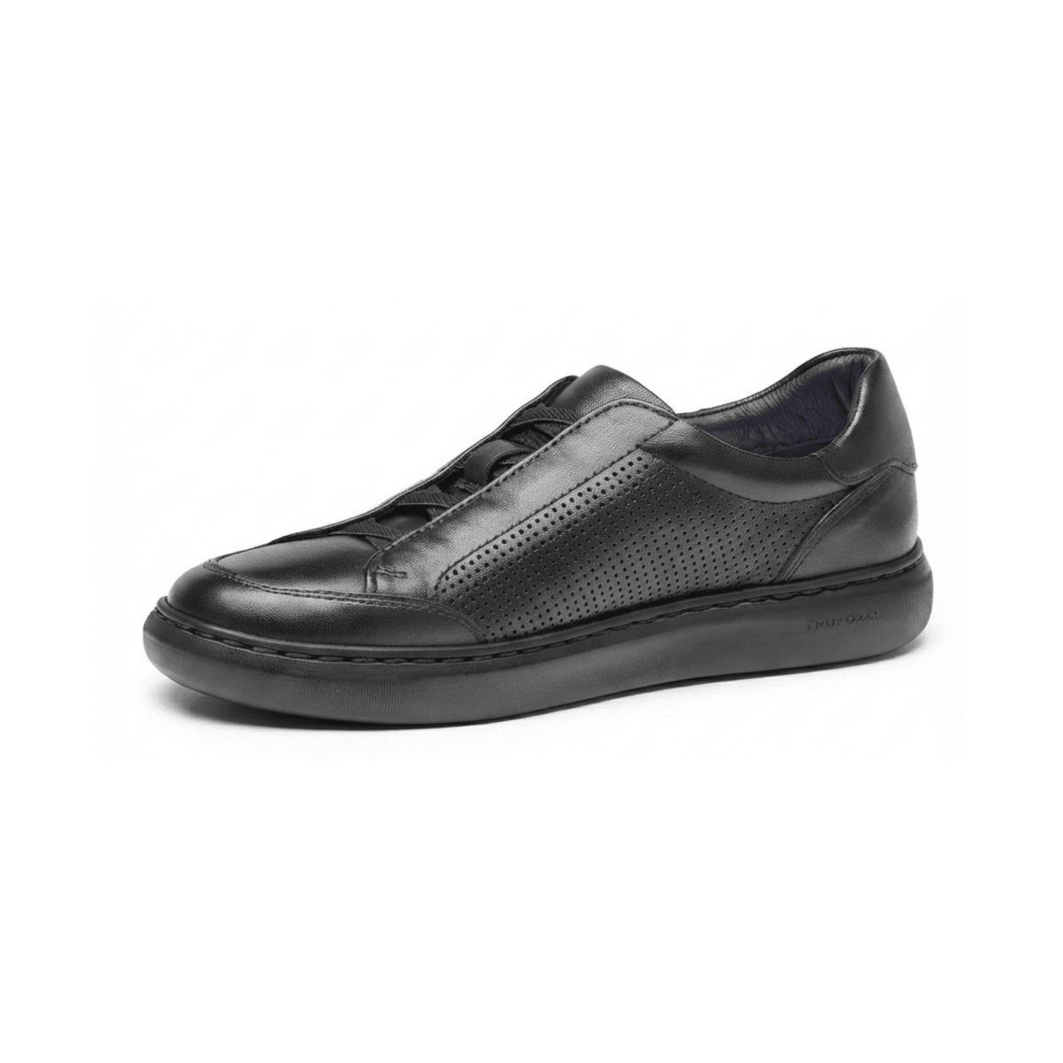 Johnston & Murphy Boys Anders Black Leather - 1116005 - Tip Top Shoes of New York