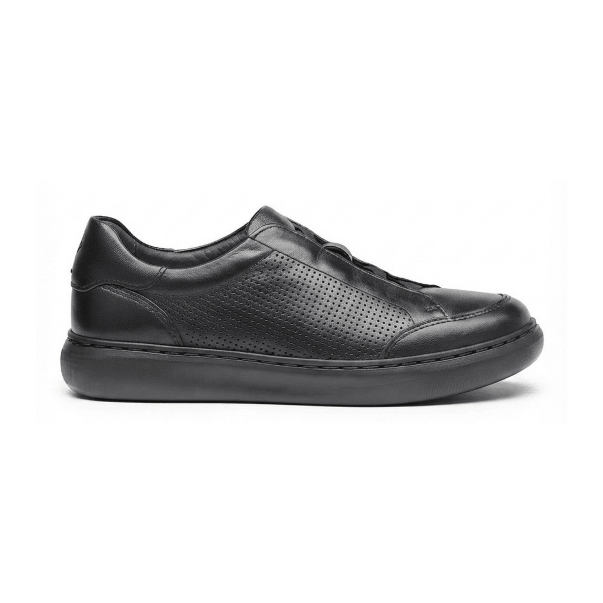 Johnston & Murphy Boys Anders Black Leather - 1116005 - Tip Top Shoes of New York