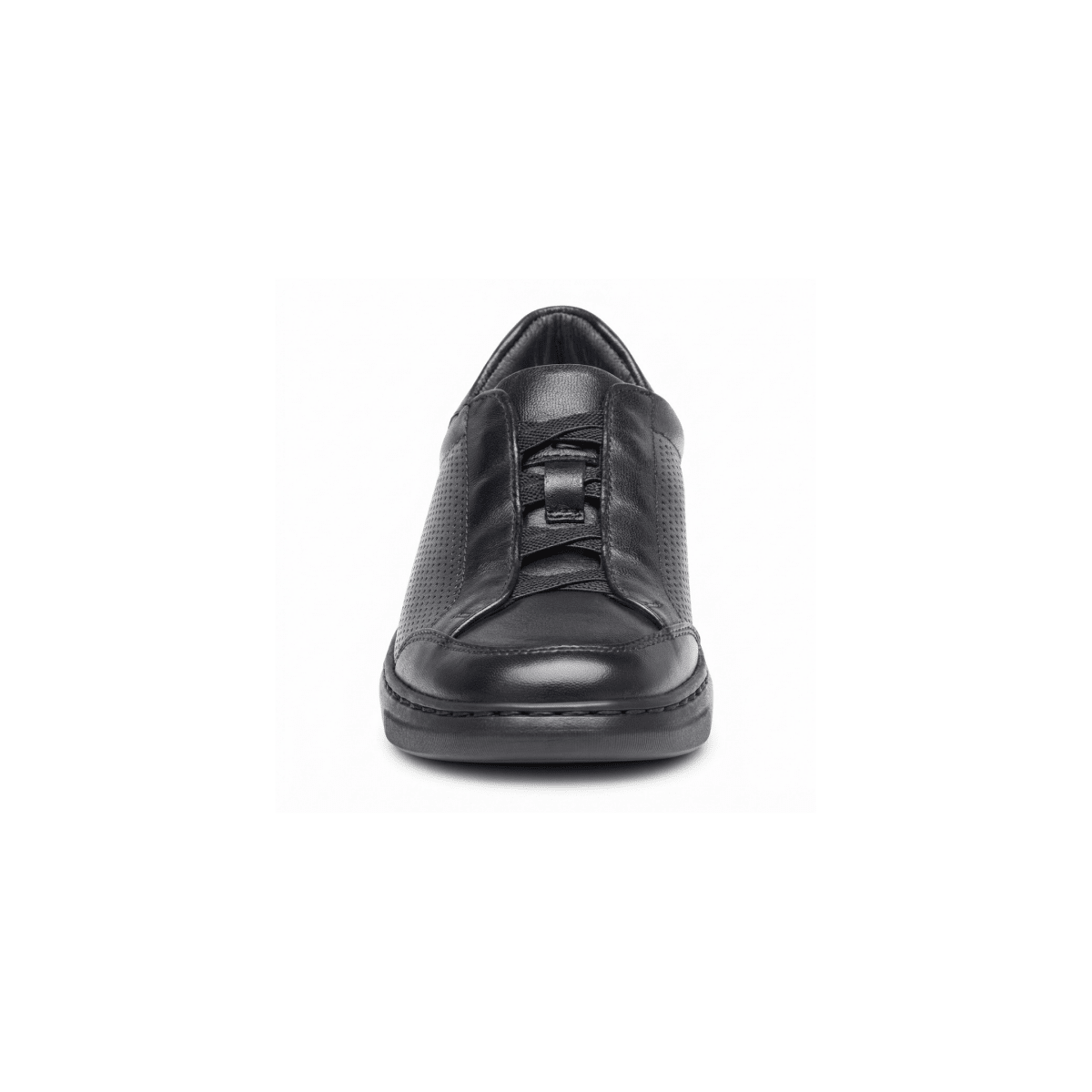 Johnston & Murphy Boys Anders Black Leather - 1116005 - Tip Top Shoes of New York