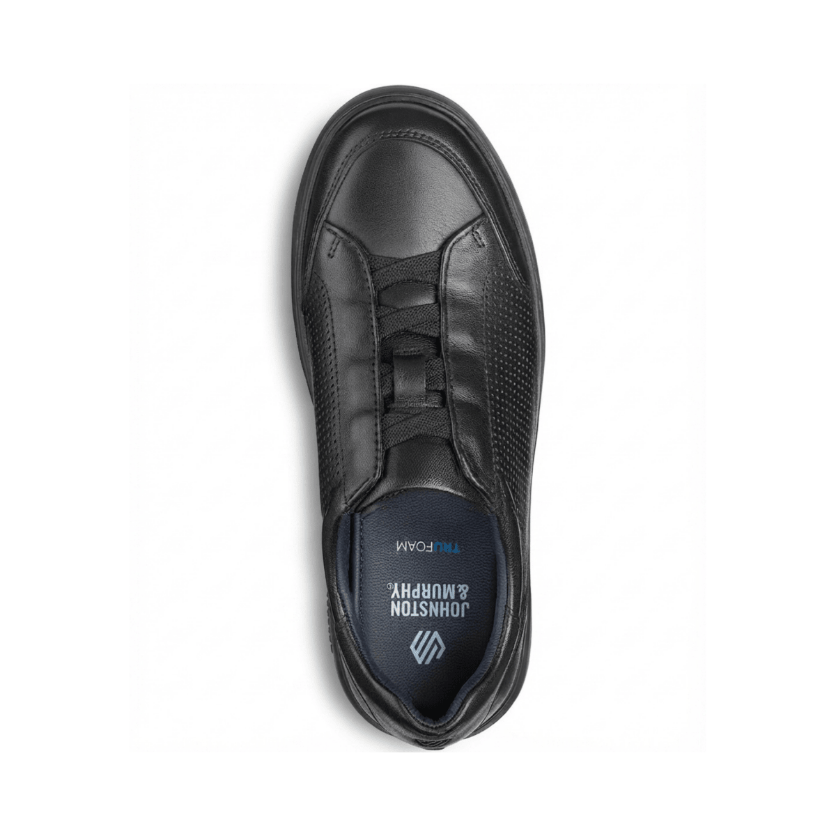 Johnston & Murphy Boys Anders Black Leather - 1116005 - Tip Top Shoes of New York