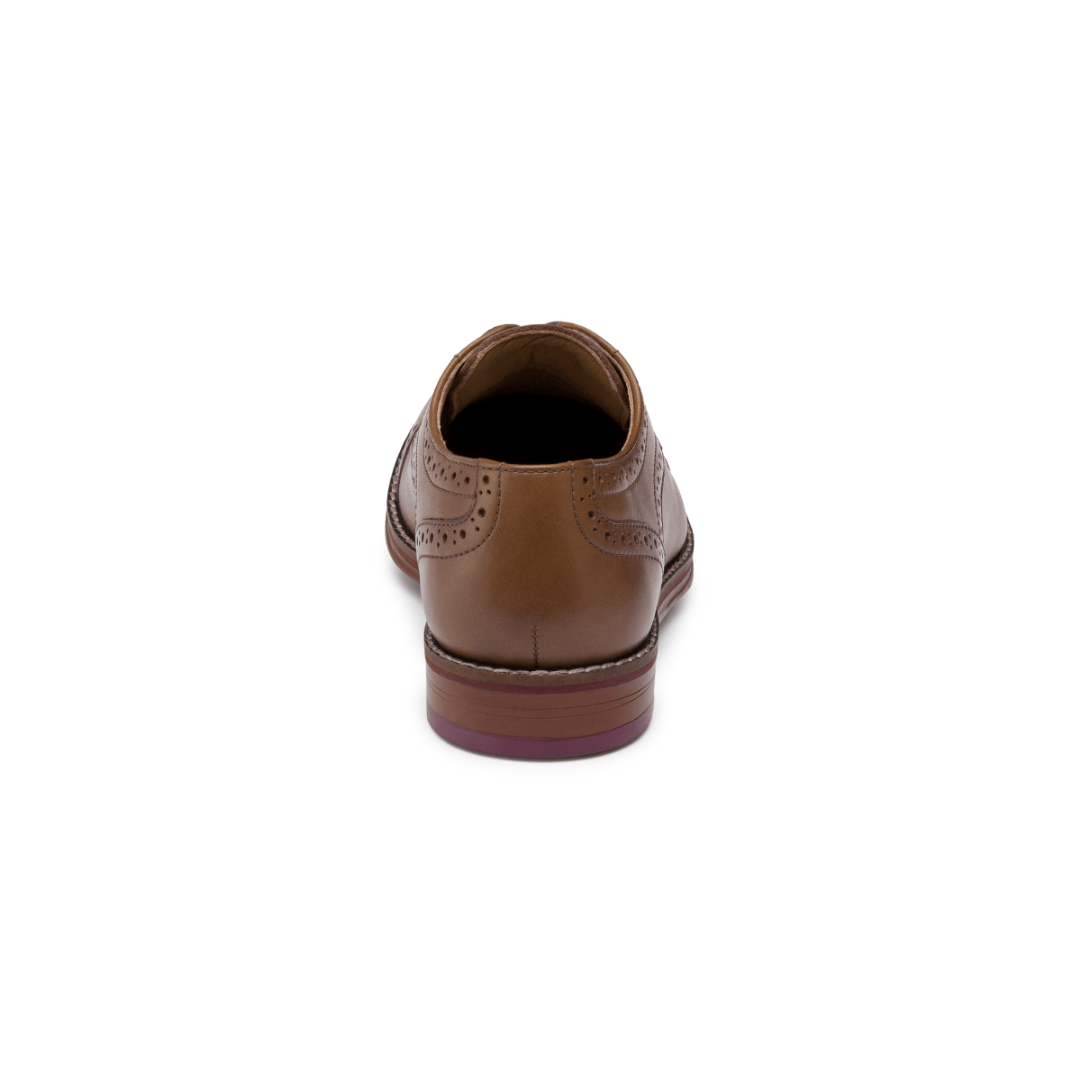 Johnston & Murphy Boys Upton Conard Cap Toe Tan Leather - 1111220 - Tip Top Shoes of New York