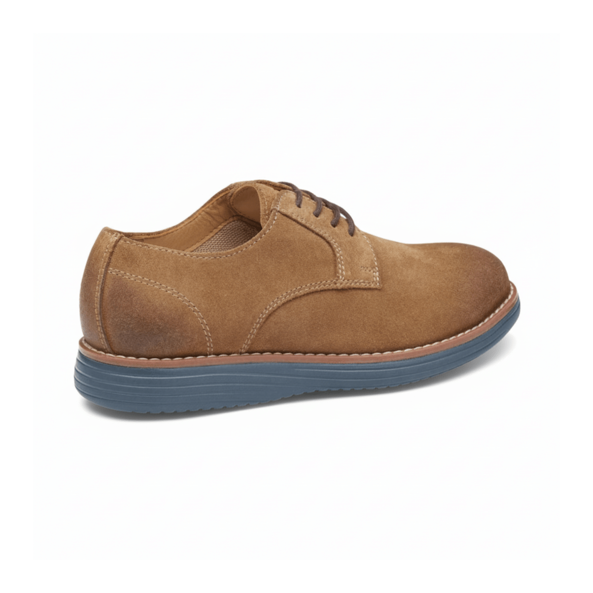 Johnston & Murphy Boy's Upton Plain Toe Snuff Suede - 1091579 - Tip Top Shoes of New York