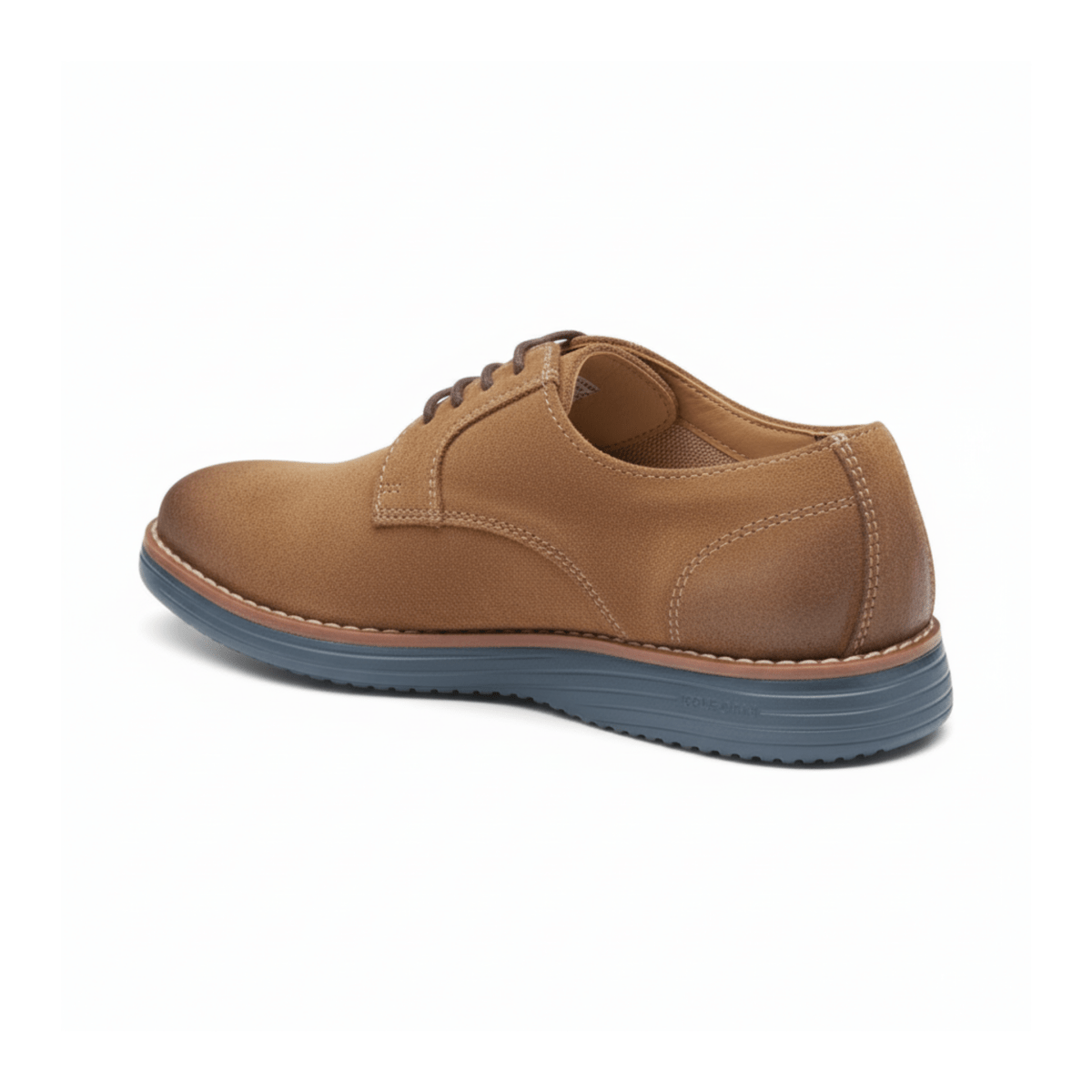 Johnston & Murphy Boy's Upton Plain Toe Snuff Suede - 1091579 - Tip Top Shoes of New York