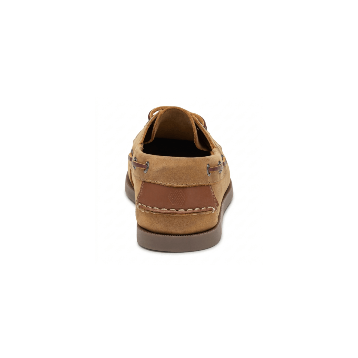 Johnston & Murphy Boys Zeke Boat Shoe Tan Leather - 1111229 - Tip Top Shoes of New York