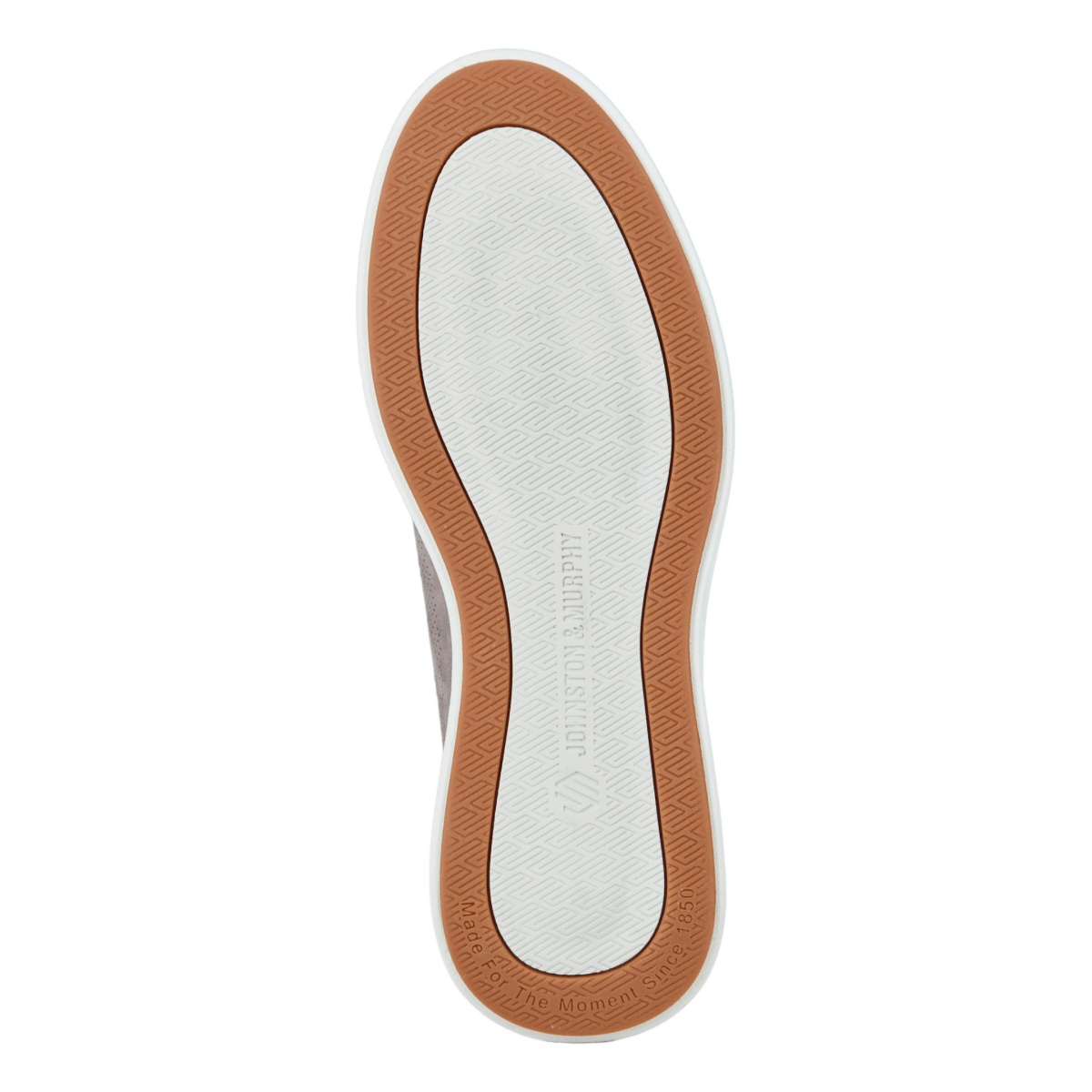 Johnston & Murphy Men's Ackerson Ackerson Perfed Plain Toe Grey Nubuck - 9036820 - Tip Top Shoes of New York