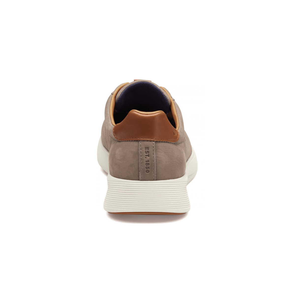 Johnston & Murphy Men's Ackerson Ackerson Perfed Plain Toe Grey Nubuck - 9036820 - Tip Top Shoes of New York