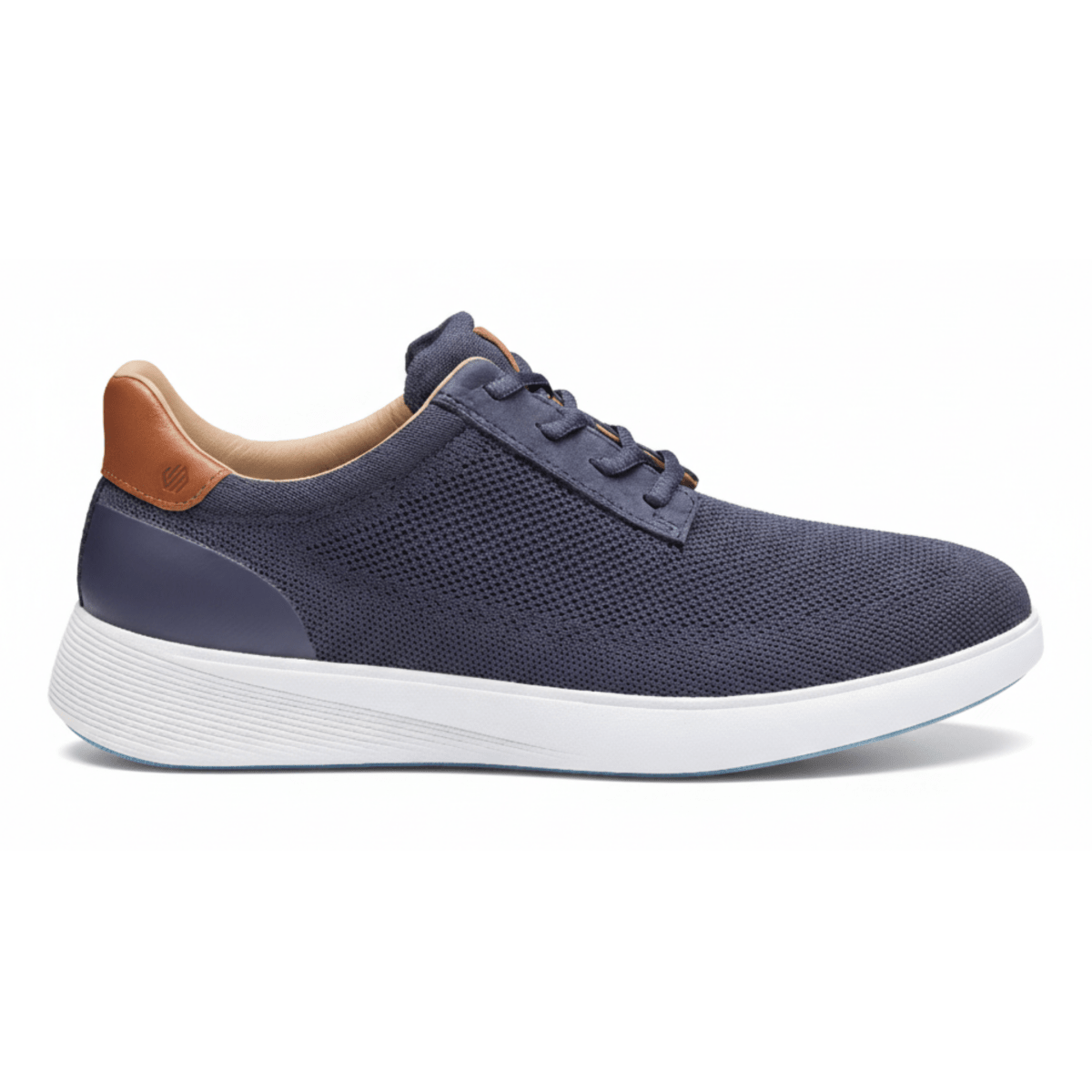 Johnston & Murphy Men's Ackerson Knit Plain Toe Navy - 9030947 - Tip Top Shoes of New York