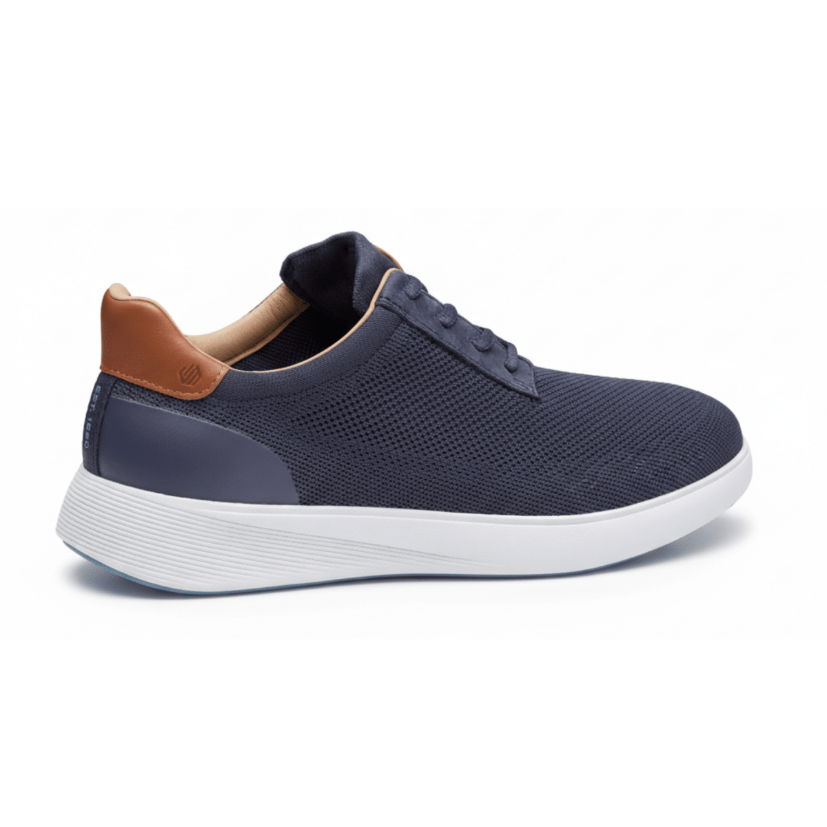 Johnston & Murphy Men's Ackerson Knit Plain Toe Navy - 9030947 - Tip Top Shoes of New York