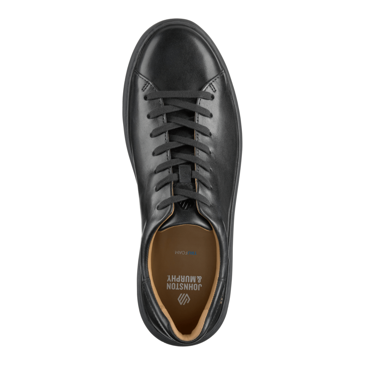Johnston & Murphy Men's Anders Lace - To - Toe All Black Full Grain Leather - 9025678 - Tip Top Shoes of New York