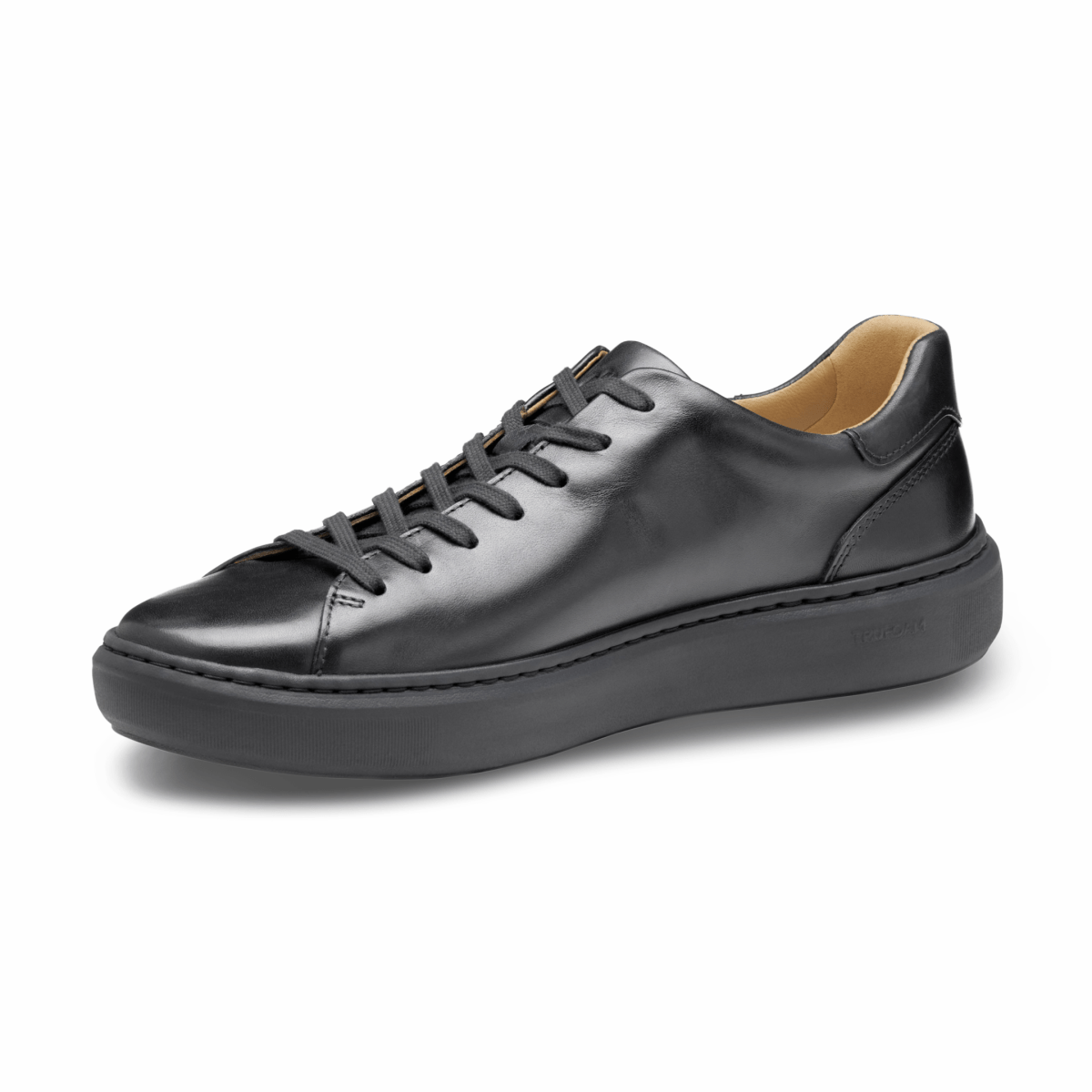 Johnston & Murphy Men's Anders Lace - To - Toe All Black Full Grain Leather - 9025678 - Tip Top Shoes of New York