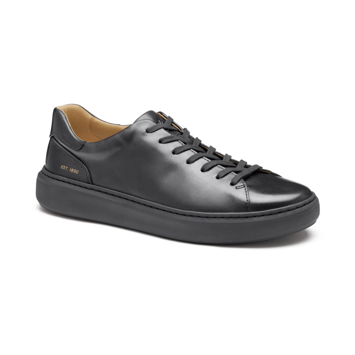 Johnston & Murphy Men's Anders Lace - To - Toe All Black Full Grain Leather - 9025678 - Tip Top Shoes of New York
