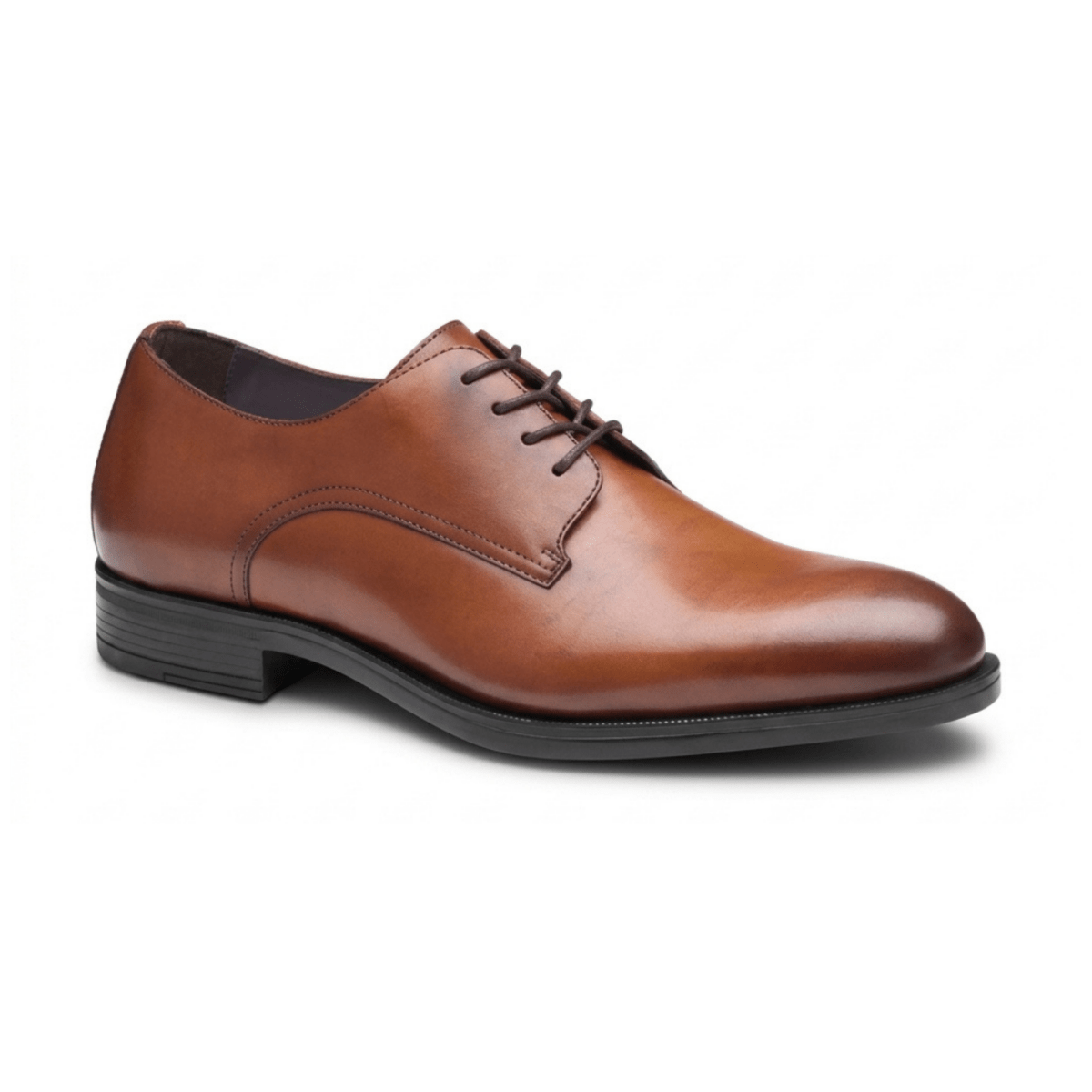 Johnston & Murphy Men's Conlin Plain Toe Tan Leather - 9036054 - Tip Top Shoes of New York