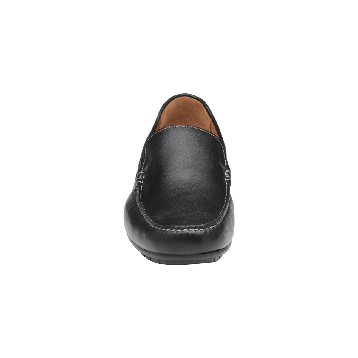 Johnston & Murphy Men's Cort Moc Venetian Black Full Grain Leather - 9023910 - Tip Top Shoes of New York