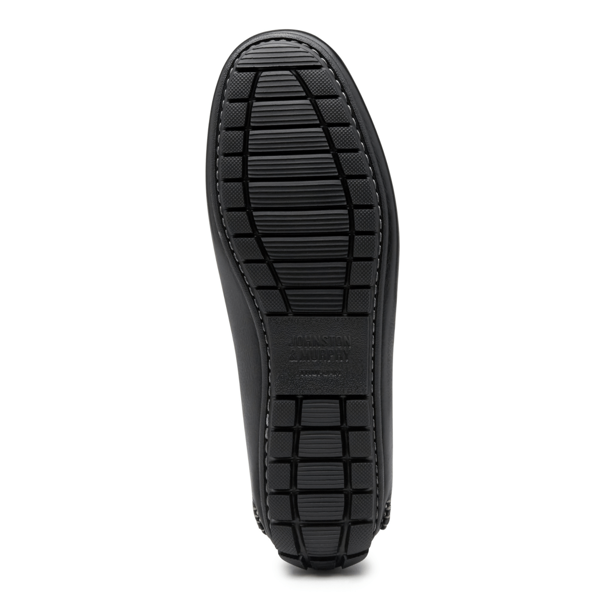 Johnston & Murphy Men's Cort Moc Venetian Black Full Grain Leather - 9023910 - Tip Top Shoes of New York