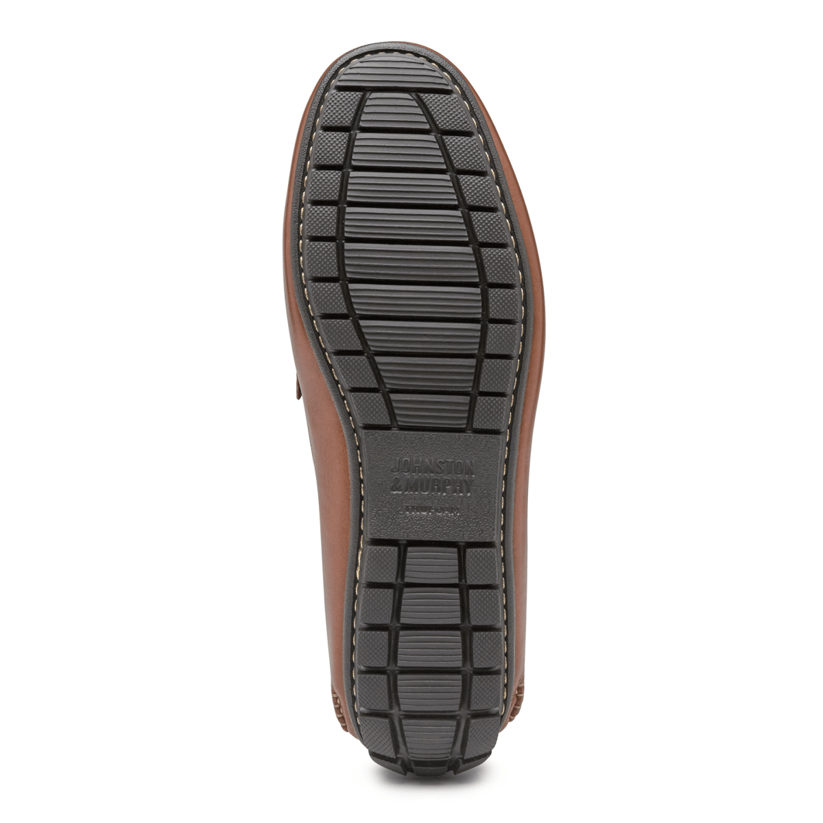 Johnston & Murphy Men's Cort Moc Venetian Tan Full Grain Leather - 9023921 - Tip Top Shoes of New York