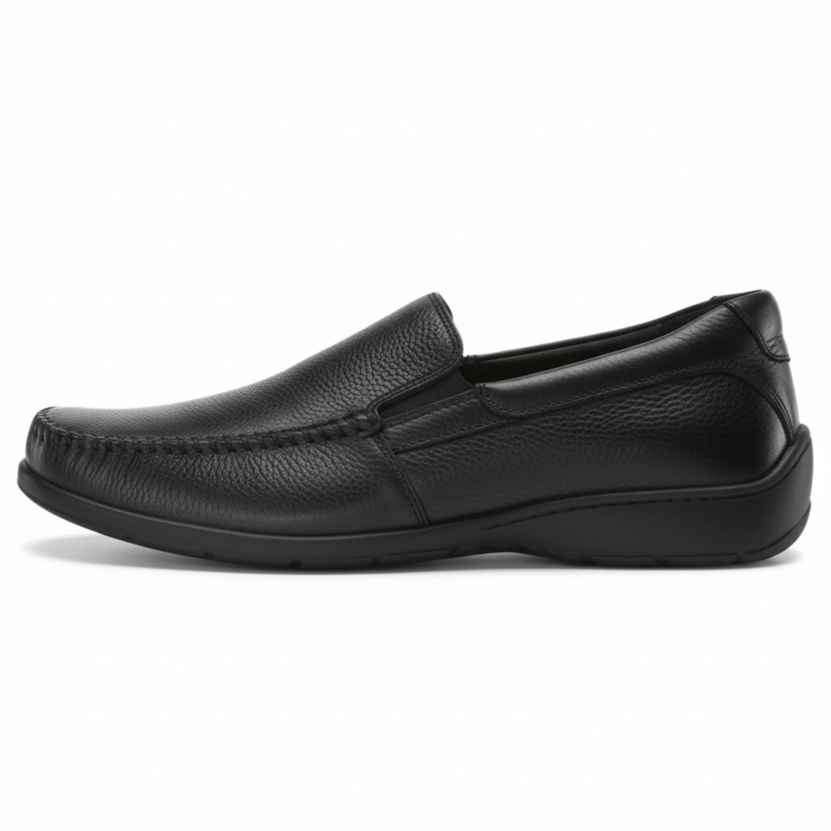 Johnston & Murphy Men's Crawfoord Venitian Black Leather - 3018718 - Tip Top Shoes of New York