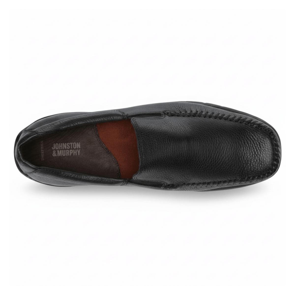 Johnston & Murphy Men's Crawfoord Venitian Black Leather - 3018718 - Tip Top Shoes of New York