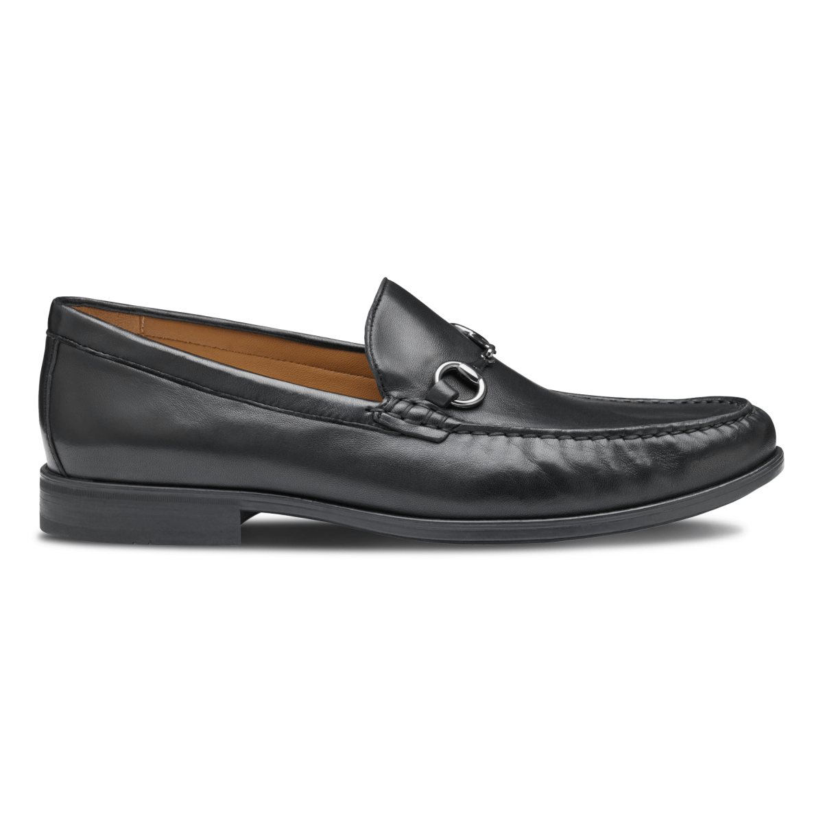 Johnston & Murphy Men's Harrison Bit Loafer Black Glove Leather - 9028147 - Tip Top Shoes of New York