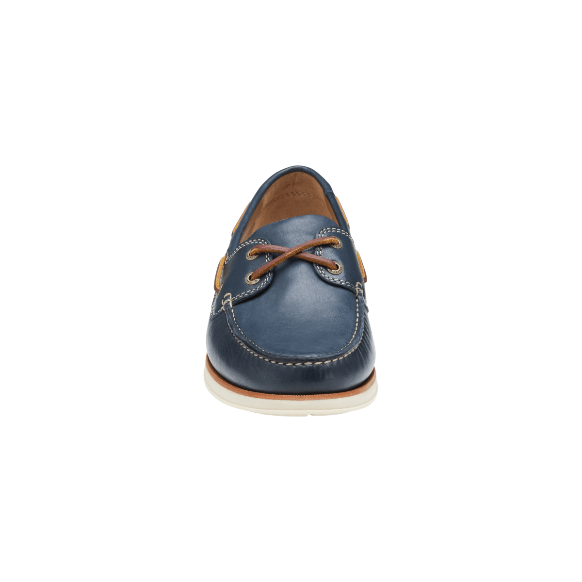 Johnston & Murphy Men's Monaco 2 - Eye Boat Shoe Navy Glove Leather - 9028158 - Tip Top Shoes of New York