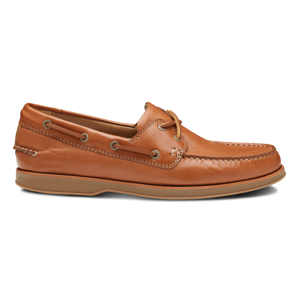 Johnston & Murphy Men's Monaco 2 - Eye Boat Shoe Tan Glove Leather - 9027871 - Tip Top Shoes of New York