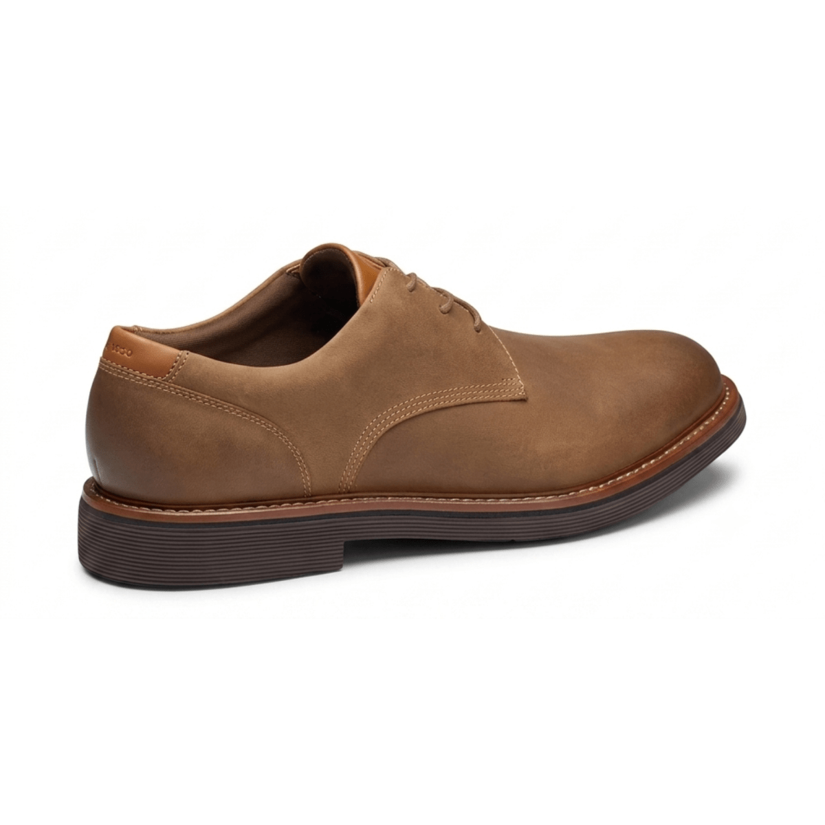 Johnston & Murphy Men's Tyson Plain Toe Brown Oiled Leather - 9036795 - Tip Top Shoes of New York