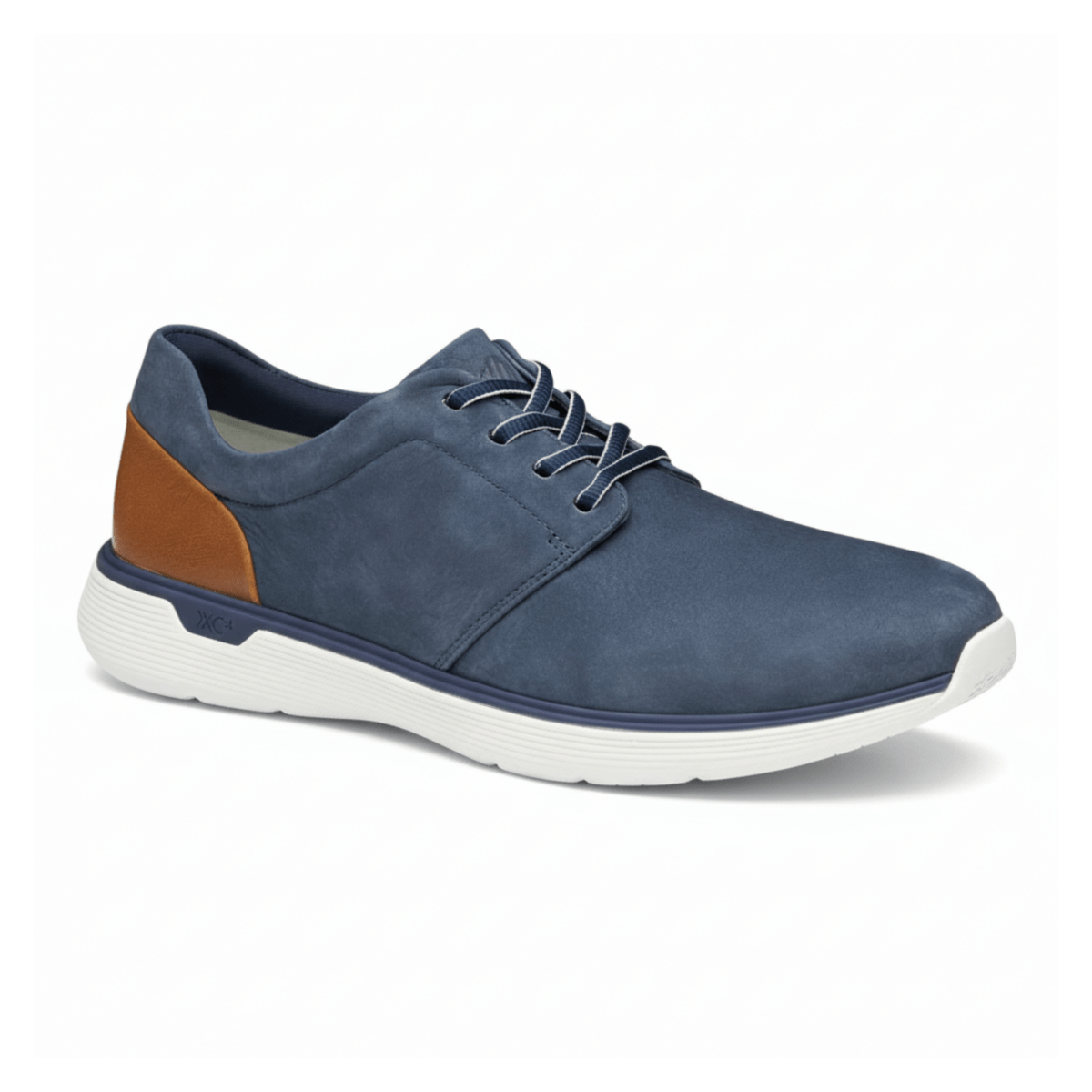 Johnston & Murphy Men's XC4 Prentiss 2.0 Navy Waterproof Tumbled Nubuck - 3018652 - Tip Top Shoes of New York