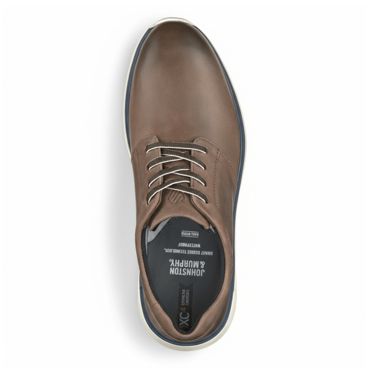 Johnston & Murphy Men's XC4 Prentiss 2.0 Stone Oiled Waterproof Full Grain - 3018696 - Tip Top Shoes of New York