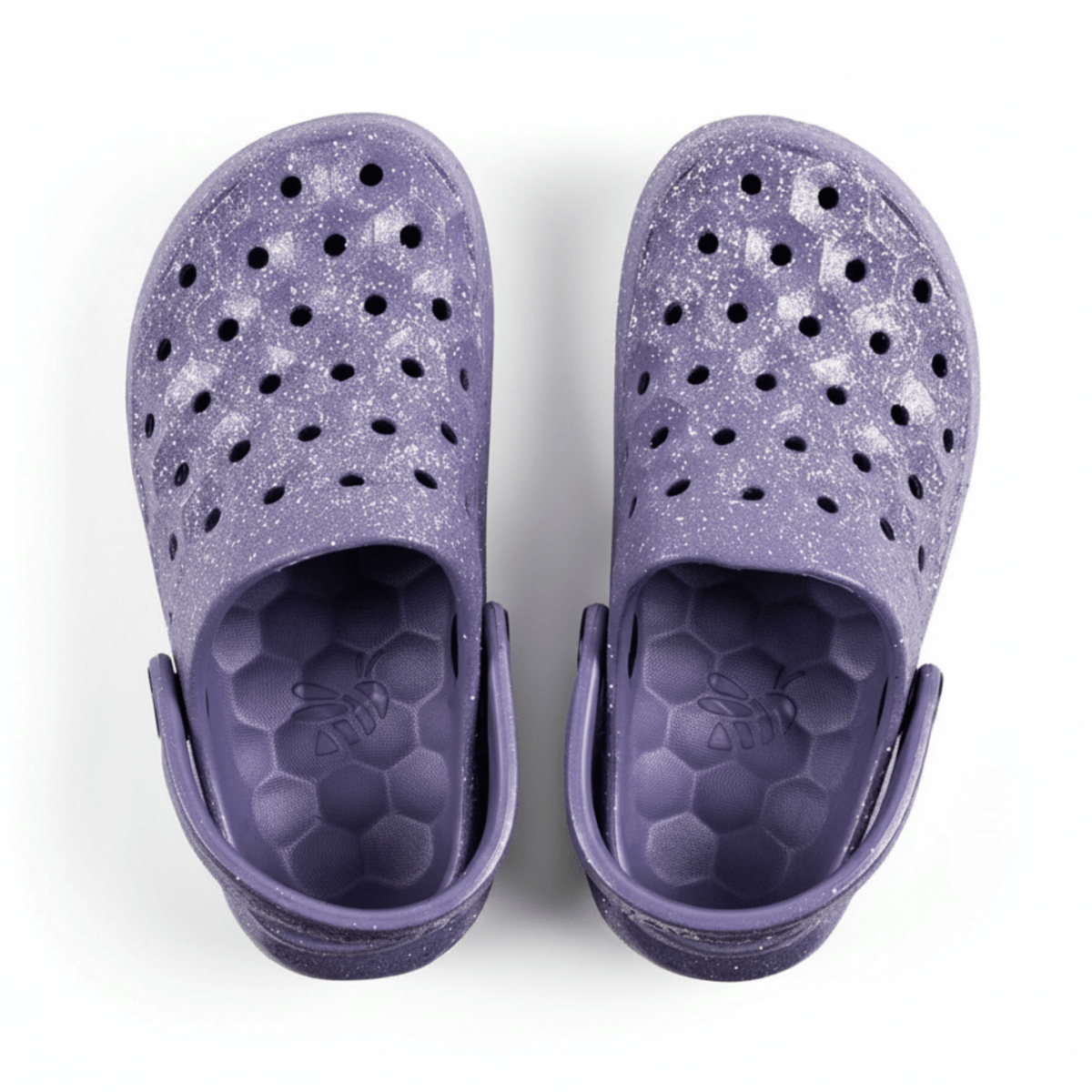 Joybees GS (Grade School) Varsity Clog Glitter Purple - 1084652 - Tip Top Shoes of New York