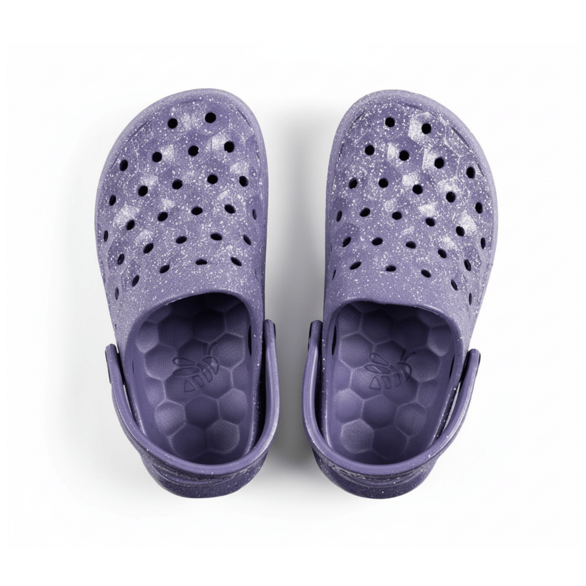 Joybees Toddlers' Varsity Clog Glitter Purple - 1084645 - Tip Top Shoes of New York