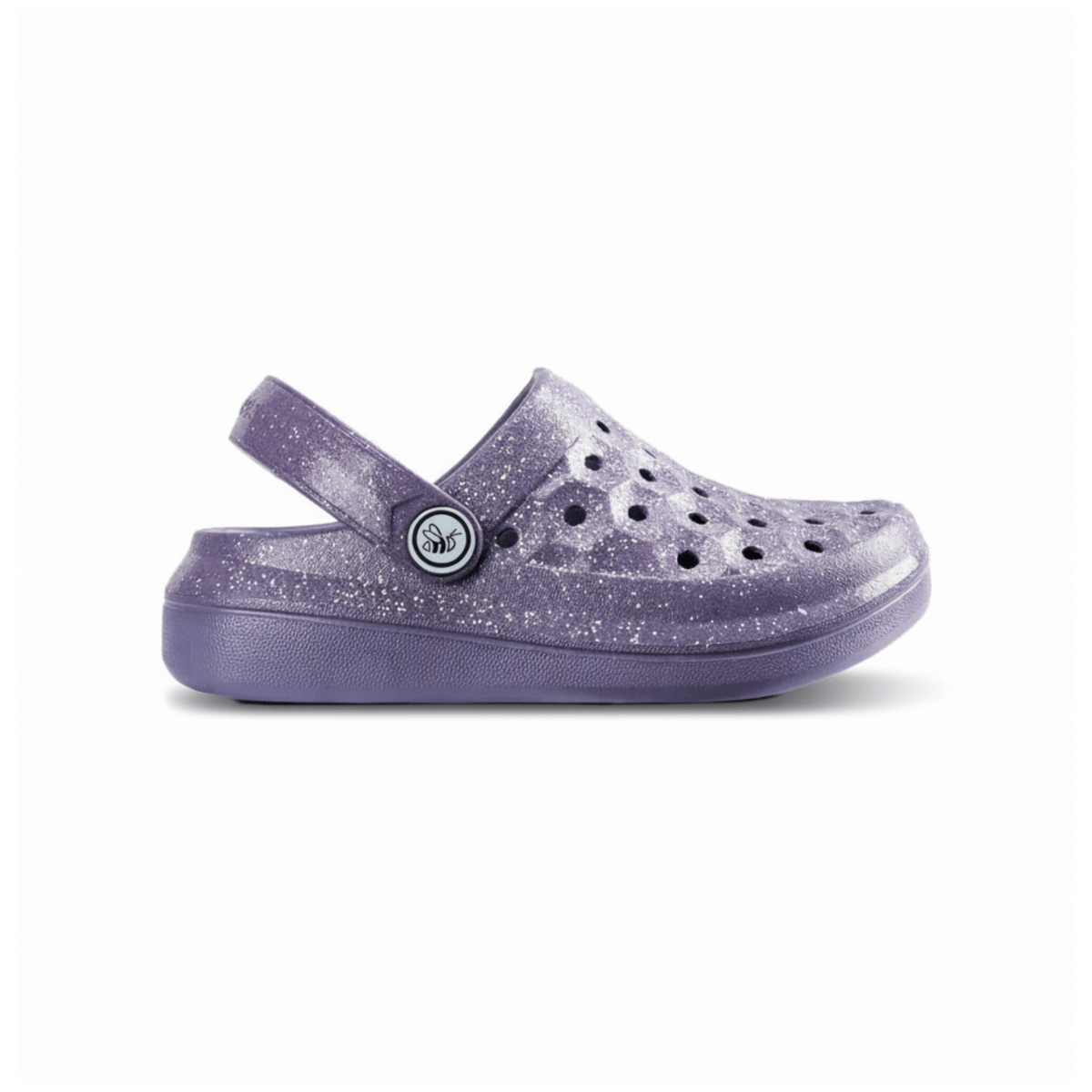 Joybees Toddlers' Varsity Clog Glitter Purple - 1084645 - Tip Top Shoes of New York