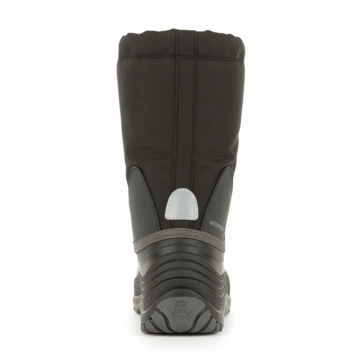 Kamik Boy's Waterbug5 Waterproof Boot Black/Grey (Sizes 1 - 7) - 657118 - Tip Top Shoes of New York