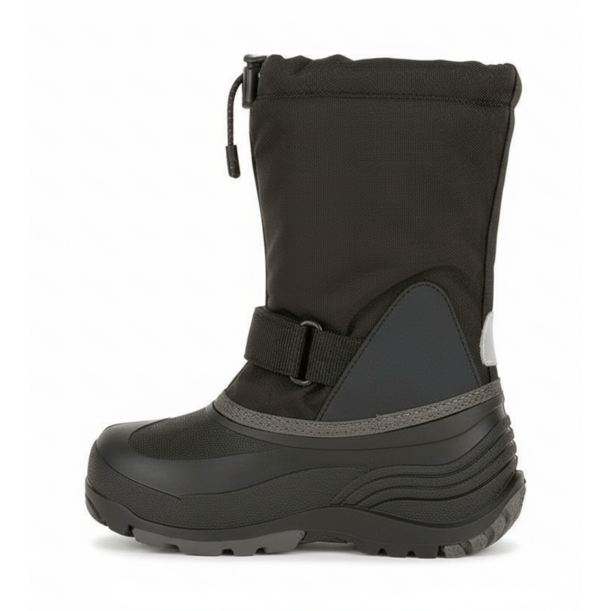 Kamik Boy's Waterbug5 Waterproof Boot Black/Grey (Sizes 11 - 13) - 657112 - Tip Top Shoes of New York