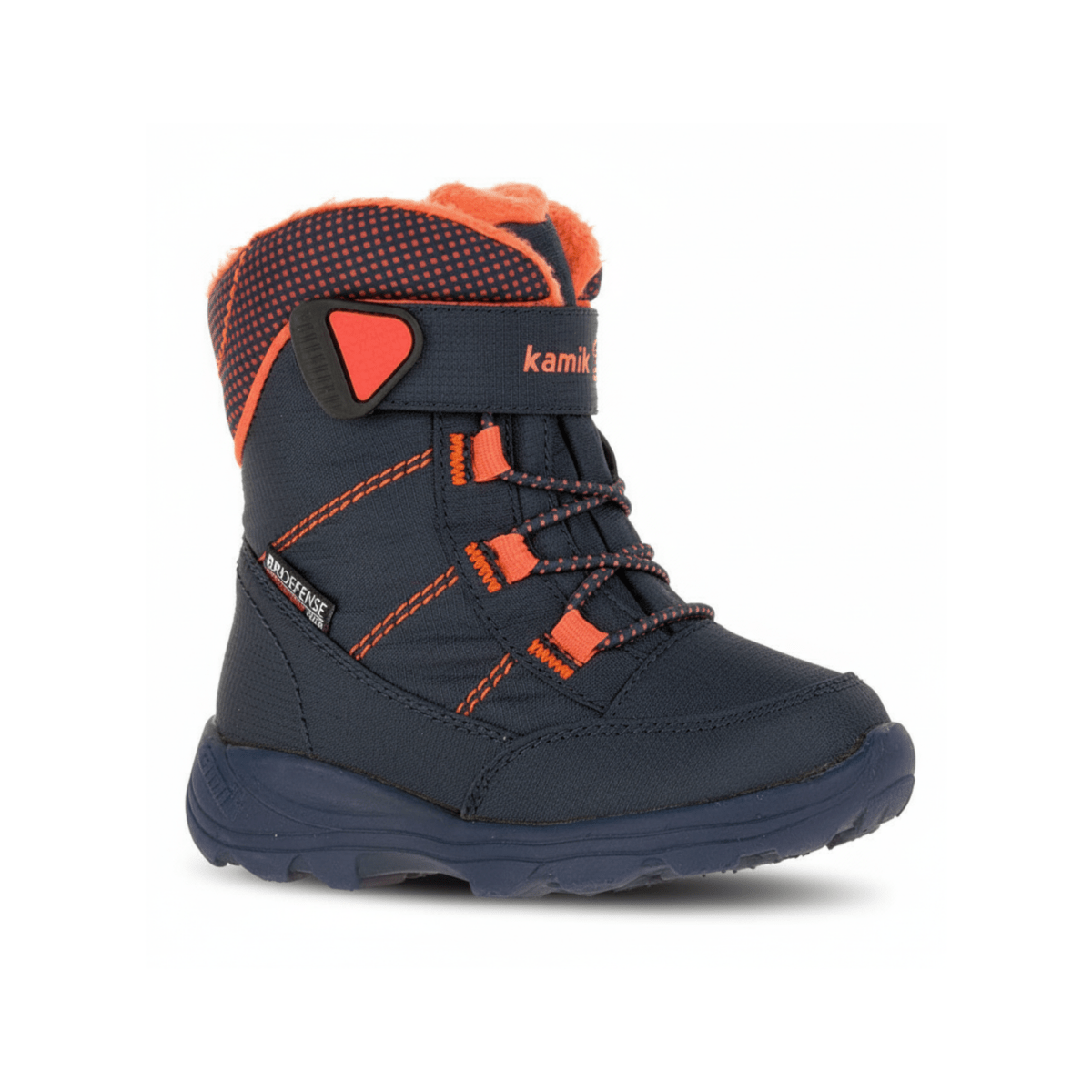 Kamik Toddlers Stance Navy/Flame - 849548 - Tip Top Shoes of New York