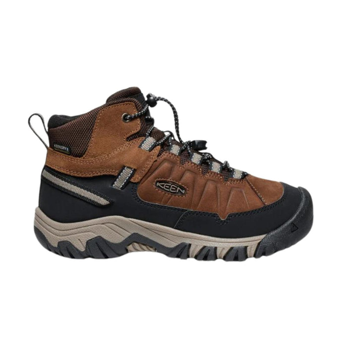 Keen Boy's (Grade School) Targhee IV Mid Waterproof Bison/Brindle - 1088449 - Tip Top Shoes of New York