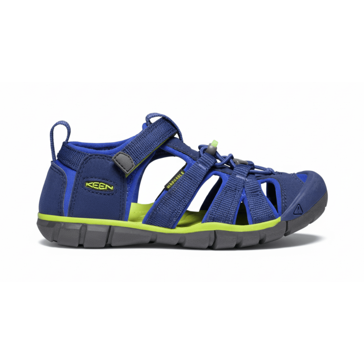 Keen Boys (Preschool) Seacamp II CNX Blue Depths/Chartreuse - 952058 - Tip Top Shoes of New York